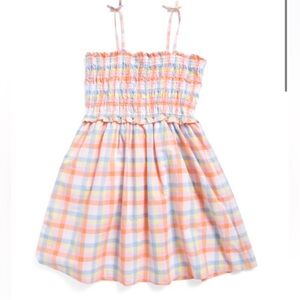 Janie and Jack | Multicolor Pastel Plaid Dress